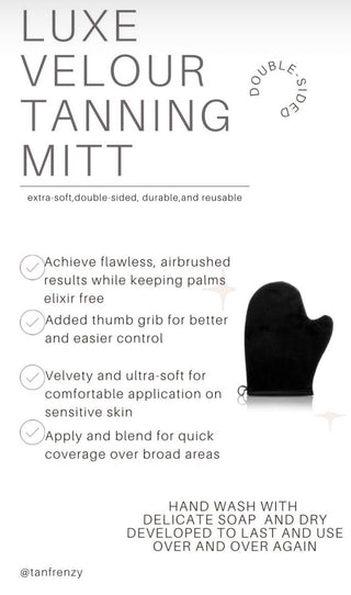 Deluxe Velour Tanning Mitt Bundle (5 Pack)